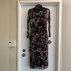 Kate and Lily floral tiered long sleeve dress